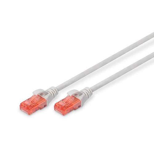 Digitus DK-1617-200 U/UTP Cat6 Gri Patch Kablo 20 Metre