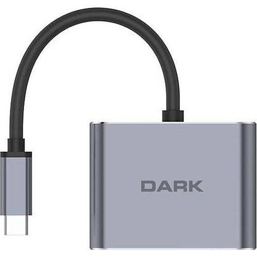 Dark DK-AC-U31XMST TypeC 3.1 to HDMI + VGA Çeviric
