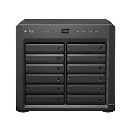 Synology DS2422+ Plus (3.5''/2.5'') 12 yuval NAS Depolama nitesi