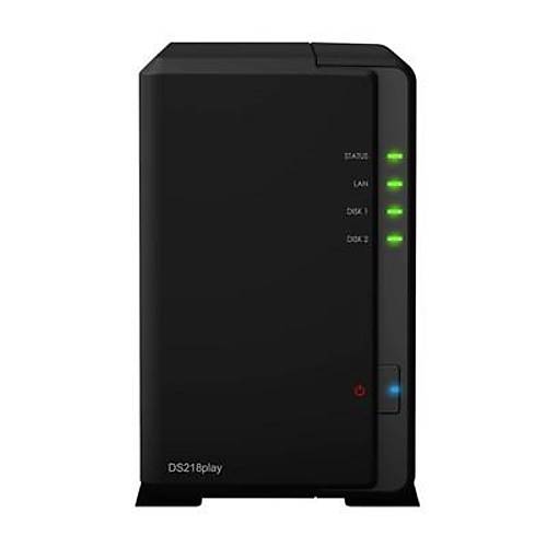 Synology DS218PLAY NAS Server 2 Adet-3.5 Disk Dest