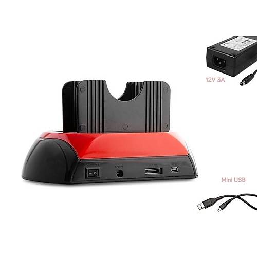 Everest 2.5 - 3.5 HDC-385 IDE/SATA Usb 2.0 Kart Okuyucu Docking