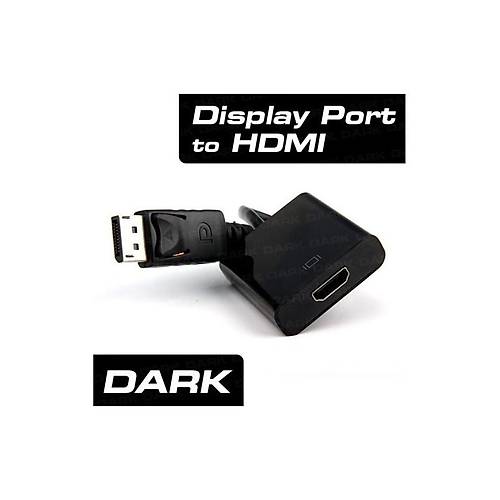 Dark DisplayPort to HDMI Dii evirici