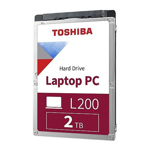 Toshiba L200 HDWL120UZSVA 2TB 2.5 SATA 3 128MB 5400Rpm Notebook Hard Disk