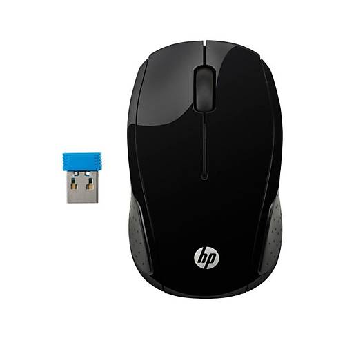 HP 200 Kablosuz Mouse Siyah X6W31AA