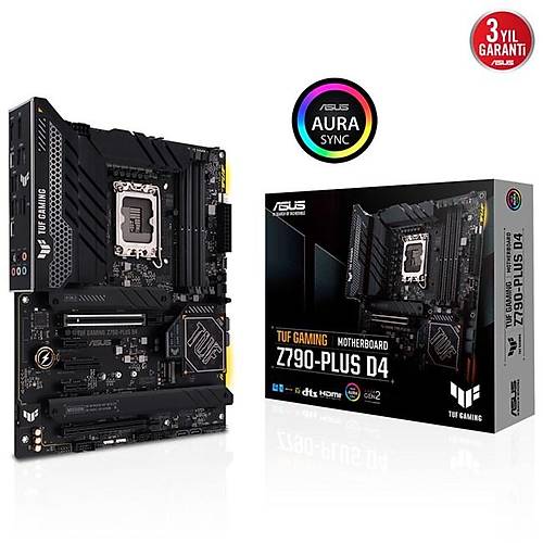 Asus Tuf Gaming Z790-PLUS D4 Ddr4 Lga1700 Hdmi/Dp M.2 Atx Anakart