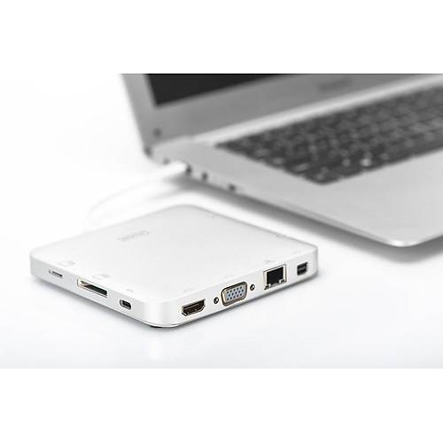 Digitus DA-70863 Type-C to MultiPort Hub 11 Port Docking Station