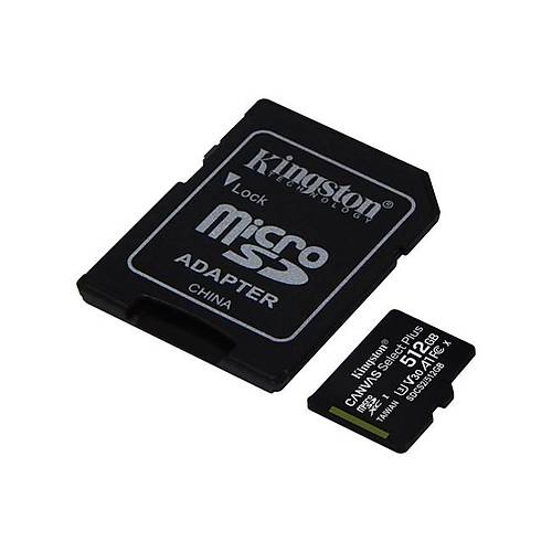 Kingston 512GB Canvas Select Plus 100MB/s SDCS2/512GB Micro SD Hafza Kart