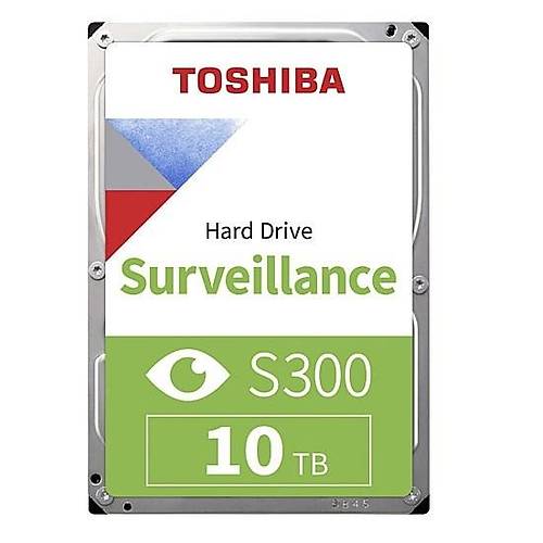 Toshiba Surveillance 10TB S300 7200 SATA3 256 7/24 Güvenlik Diski (HDWT31AUZSVA)