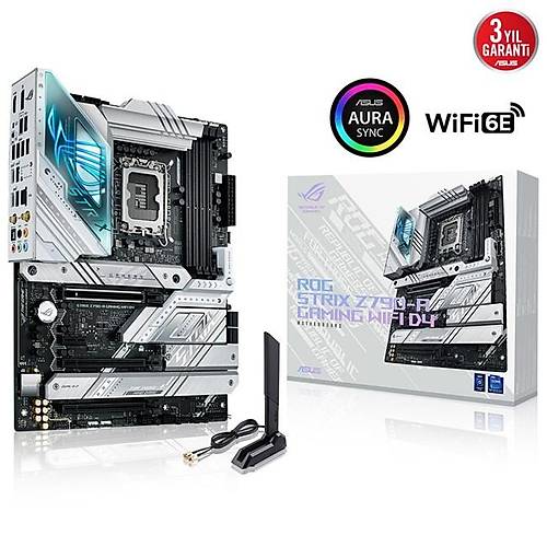 Asus Rog Strix Z790-A Gaming Wifi D4 Ddr4 Lga1700 Hdmi/Dp M.2 Atx Anakart