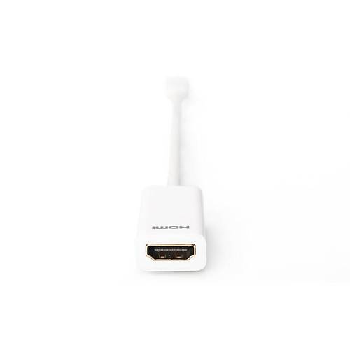 Digitus AK-340404-001-W Mini DisplayPort to HDMI evirici Adaptr
