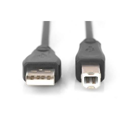 Digitus AK-300105-050-S Usb2.0 Siyah Yazc Kablosu 5 Metre