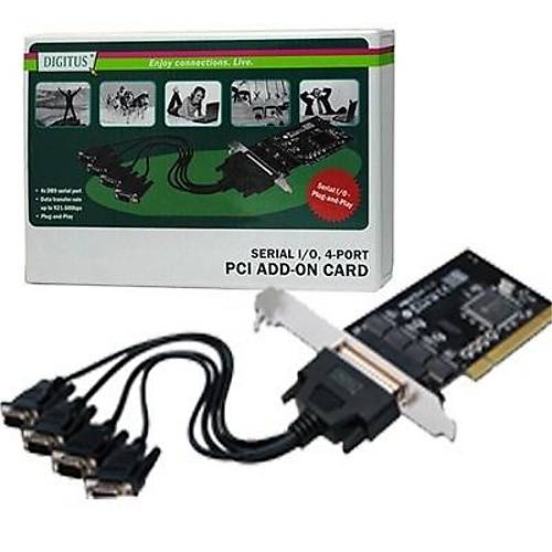 Digitus DS-33002-1 4 Port Seri PCI Kart