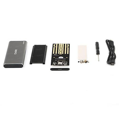 Dark DK-AC-DSEM4 Type-C Gen2- M.2 NVMe Disk Kutusu