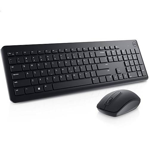 Dell 580-AKGI KM3322W Siyah Kablosuz Trke Q Klavye Mouse Set