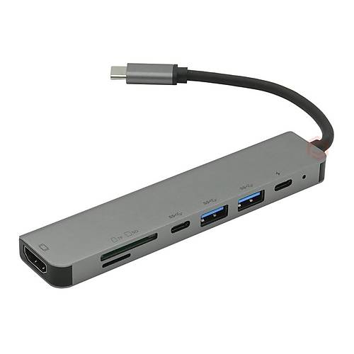 Frisby FA-7662TC USBType-CtoHDMI+USB3.0+TF/PD arj