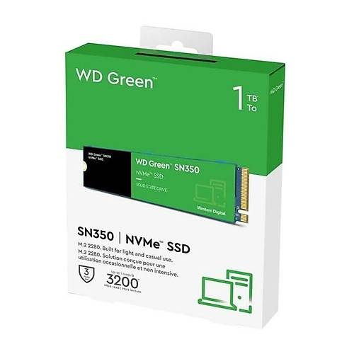 Western Digital WDS100T3G0C Green SN350 1TB NVMe M.2 SSD Disk