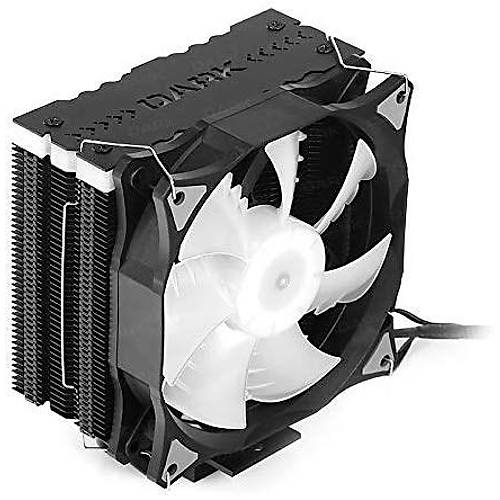 Dark Freezer X126 Blok st ARGB Aydnlatmal ARGB Fanl, Mat Siyah Kule Tipi Soutucu (DKCCX126)