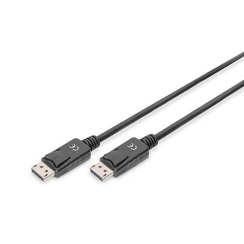 Digitus DisplayPort Kablo Siyah (2m) 4K