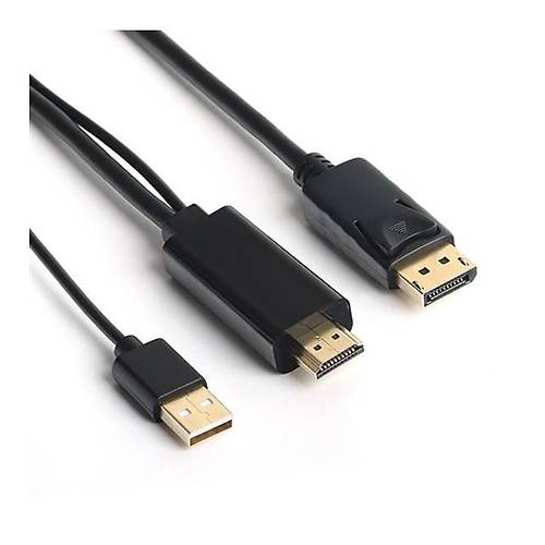Dark DK-CB-AHDMIXDP2 HDMI to DisplayPort Dönüştürücü Kablo 2 Metre