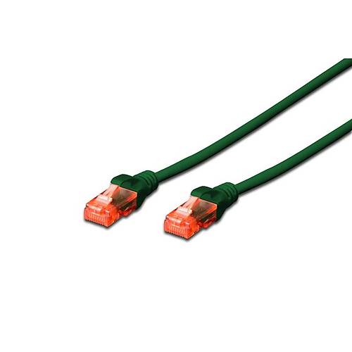 Digitus DK-1617-005/G U/UTP Cat6 Yeil Patch Kablo 0.5 Metre