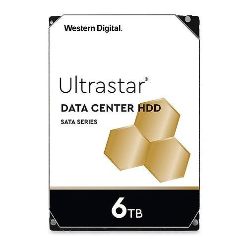 Wd Ultrastar 6TB 7200Rpm 256Mb Sata3 6Gbit/Sn 0B36039 NAS Hard Disk