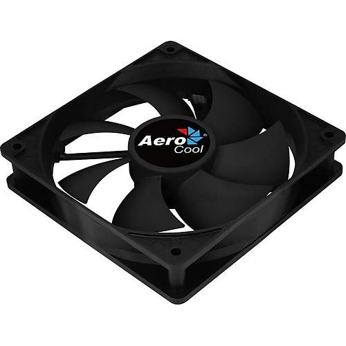 Aerocool AE-CFFR120BK 12cm Siyah Sessiz Kasa Fan