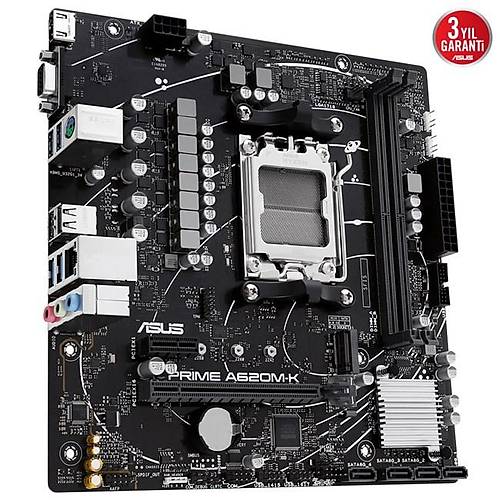 Asus Prime A620M-K AM5 Ryzen Vga Hdmi
