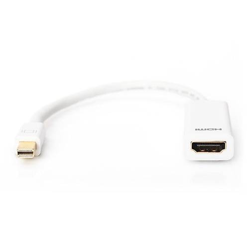 Digitus AK-340404-001-W Mini DisplayPort to HDMI evirici Adaptr