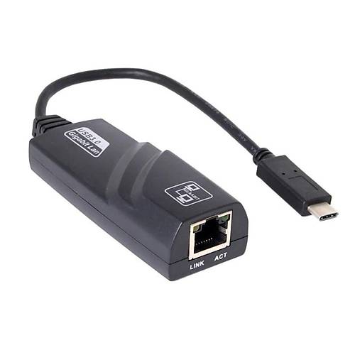 Dark DK-AC-U31XGLAN Type-C to Rj45 Ethernet Çevirici Adaptör