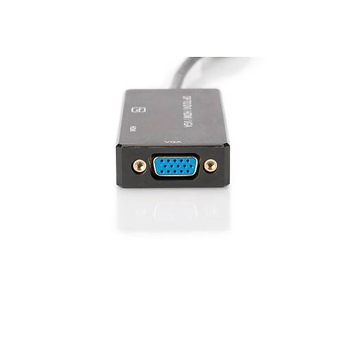 Digitus AK-340418-002-S DisplayPort to VGA/HDMI/DVI evirici