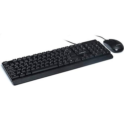 Dark DK-AC-KM1060 Siyah Türkçe Q Klavye Mouse Set