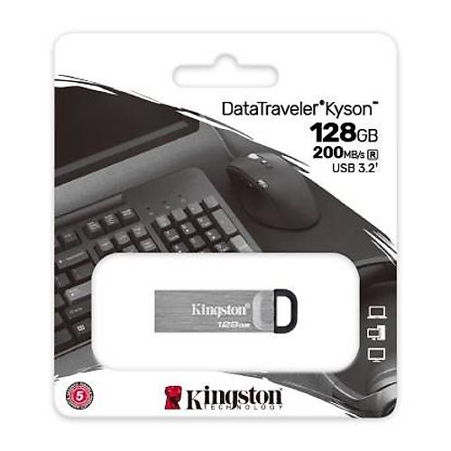 Kingston 128GB DT Kyson Usb 3.2 Gen1 DTKN/128GB Usb Bellek