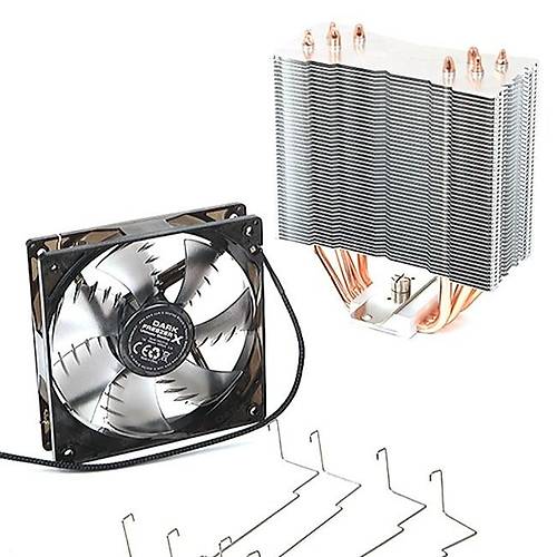 Dark Freezer X120 DKCCX120 ntel/Amd Uyumlu Ledli 120MM lemci Fan