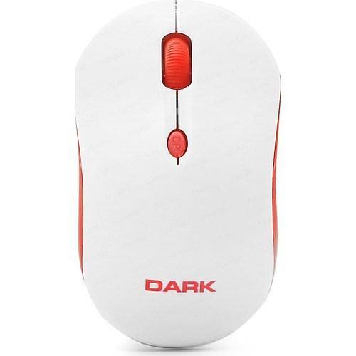 Dark DK-AC-MSW100W Kablosuz Krmz-Beyaz K.suz Mouse