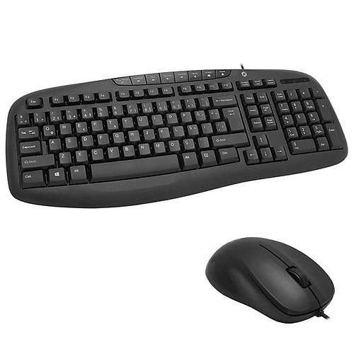 Frisby FK-4825QU Kablolu Ofis Klavye & Mouse Set