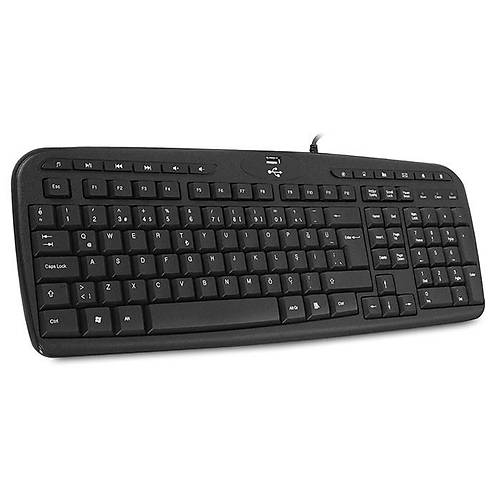Everest KB-799 Siyah 1*USB Q Multimedia Klavye