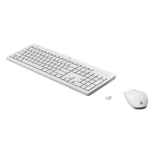 HP 230 Kablosuz Set Beyaz (3L1F0A)
