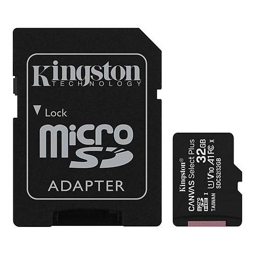 Kingston 32GB Micro SD Canvas 100MB/s SDCS2/32GB
