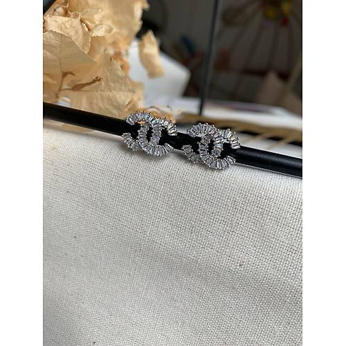 CHANEL TAŞLI KÜPE