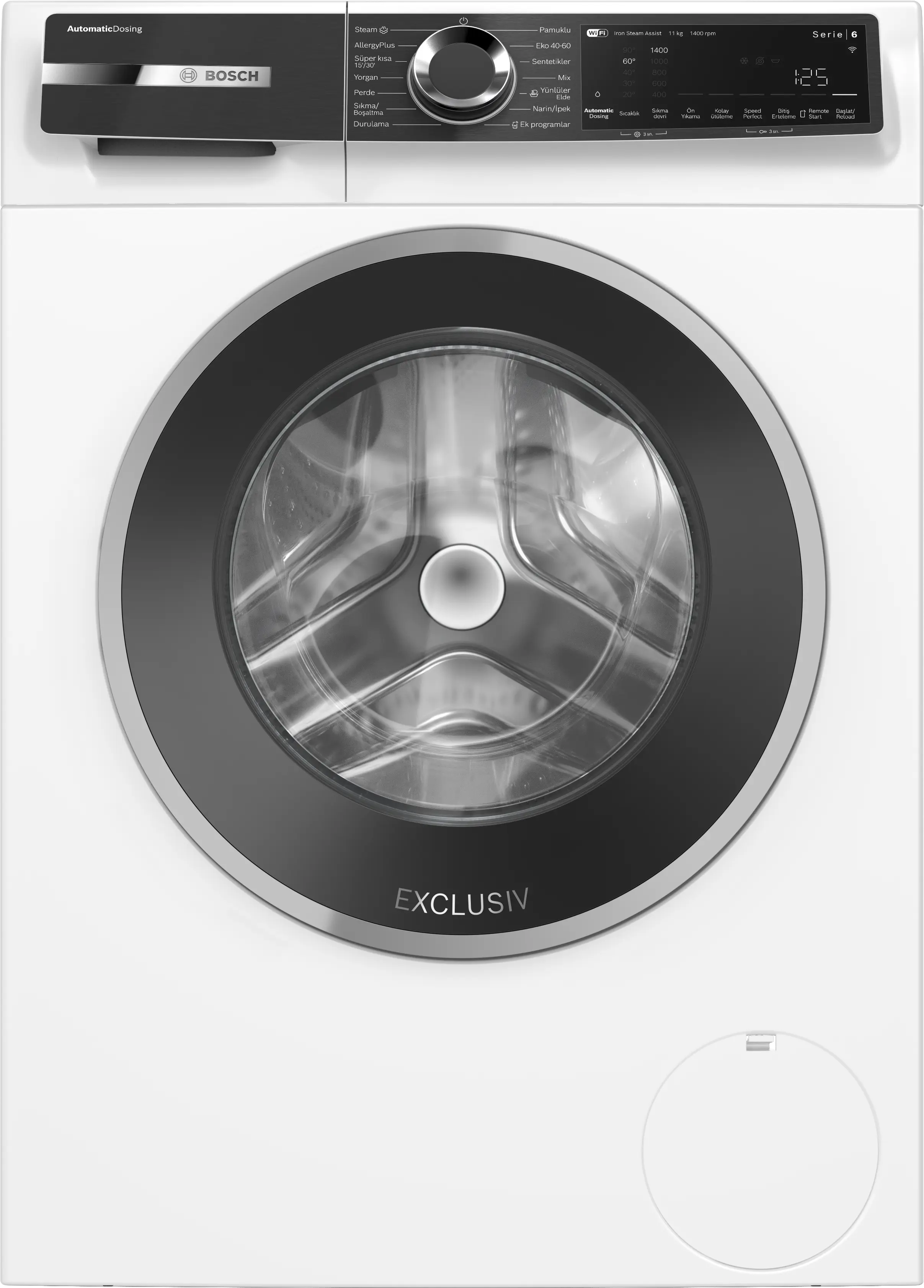 Bosch WGK264Y0TR Çamaşır Makinesi 11 kg 1400 Devir Beyaz