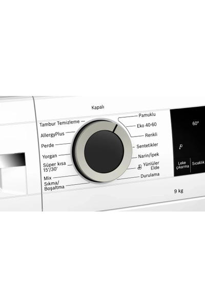 Bosch WGA142X1TR 9 Kg 1200 Devir amar Makinesi