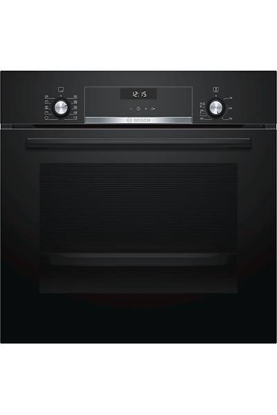 Bosch HBJ558YB0T Siyah Ankastre Frn