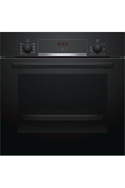 Bosch HBF534EB0T Siyah Ankastre Frn