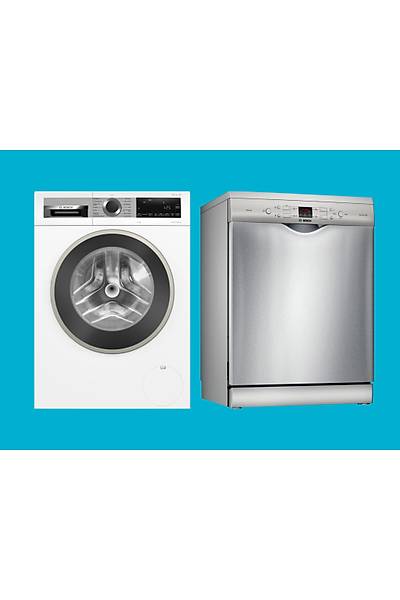 Bosch 2'li Set WGA25200TR-SMS44DI01T