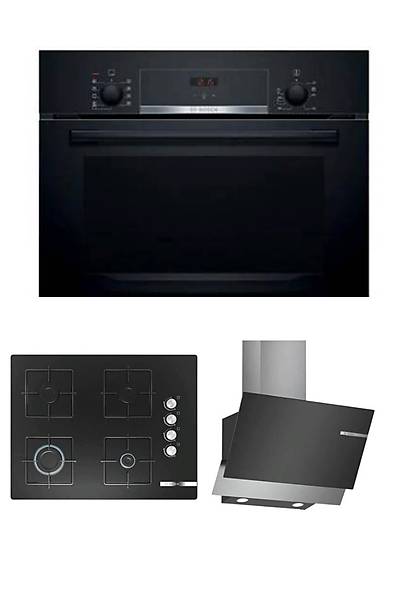 Bosch Ankastre Set HIF534EB0T + POP7C6O12O + DWK65AD60R