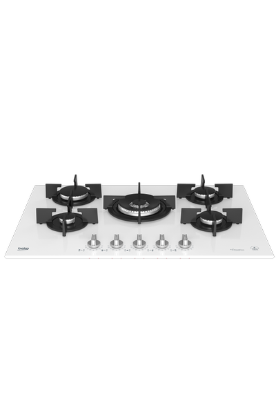 Beko BOCD T 7521 DWKB Wok Gzl Beyaz Cam Ankastre Ocak