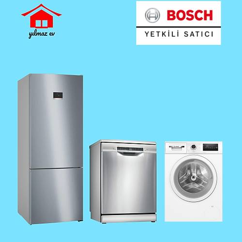 Bosch KGN55CIE0N-SMS4IKI51T-WAN24200TR 3'lü Çeyiz seti
