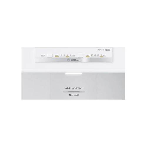 Bosch KGN55VWE0N Beyaz Alttan Donduruculu Buzdolab� 375 lt E Enerji S�n�f� 186X70 cm
