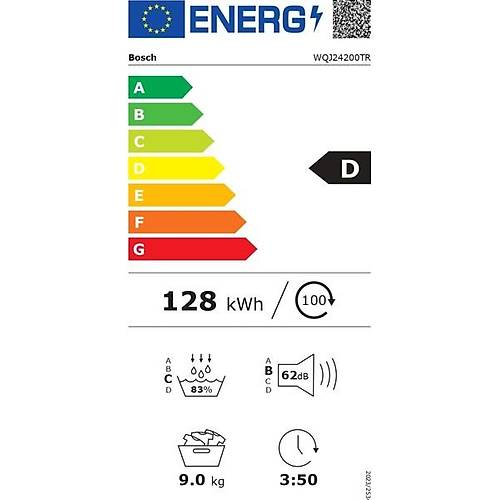 Bosch WQJ24200TR 9 kg �ama��r Kurutma Makinesi