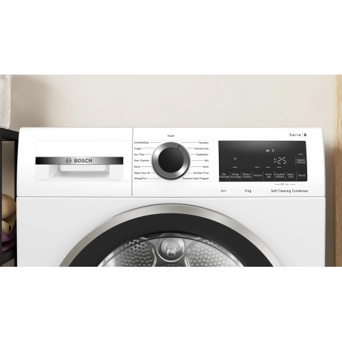 Bosch WQG244C1TR 9 KG Is Pompal Kurutma Makinesi